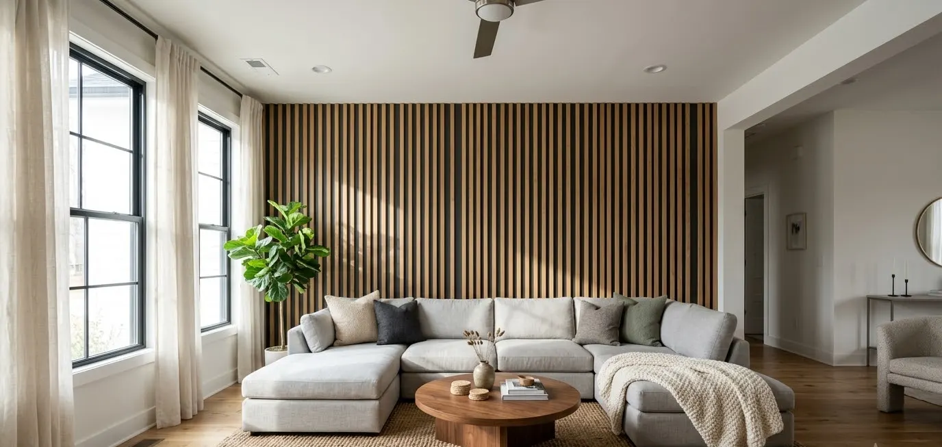 Textured Grey Living
