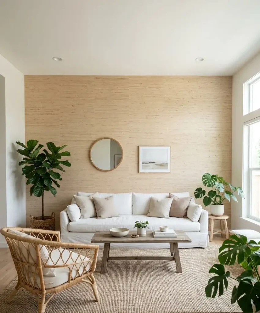 Textured wallpaper