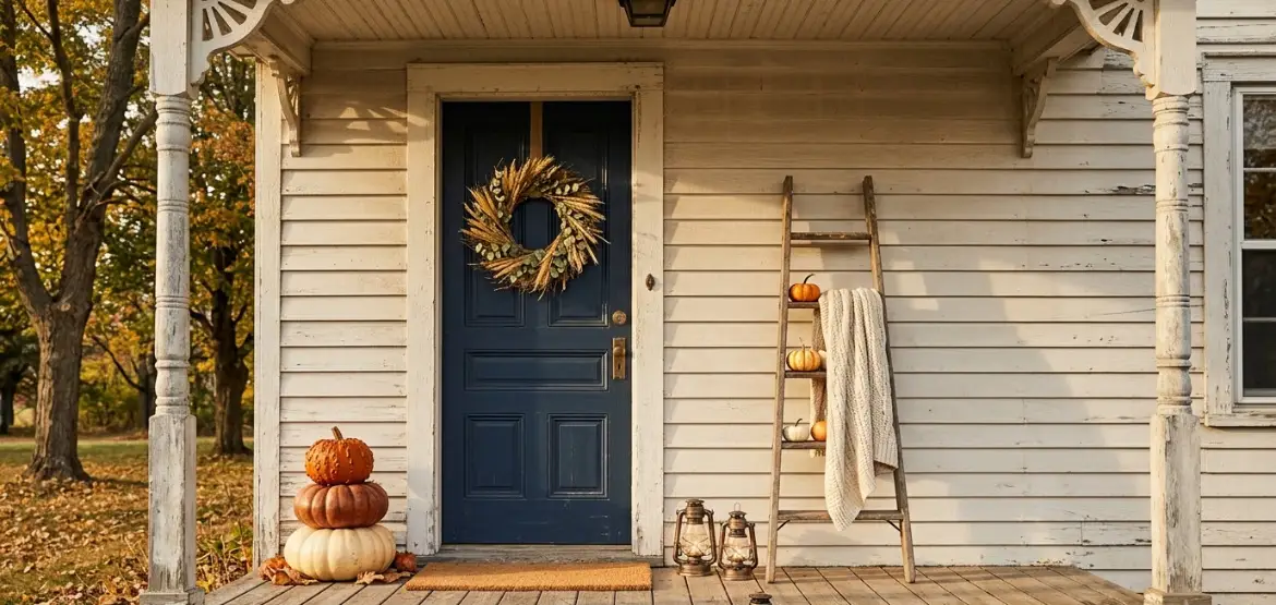Thanksgiving front porch