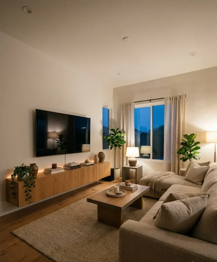 The TV or media wall