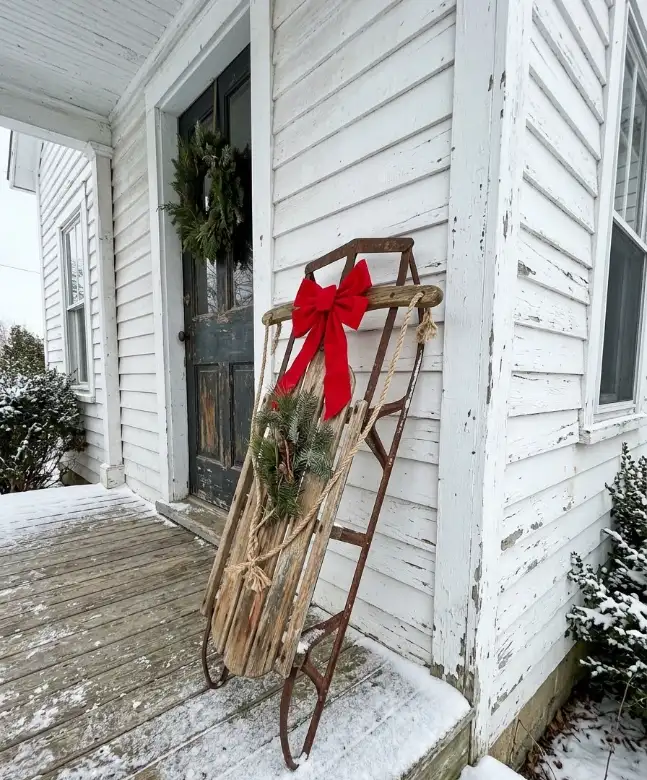 The leaning sled