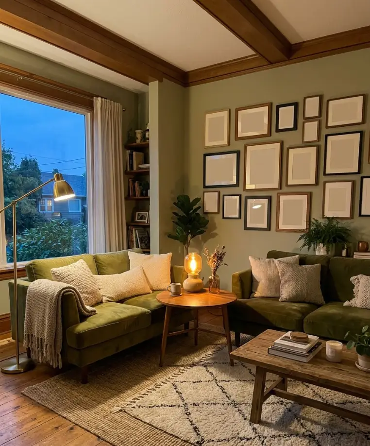 The sectional-and-sofa combo