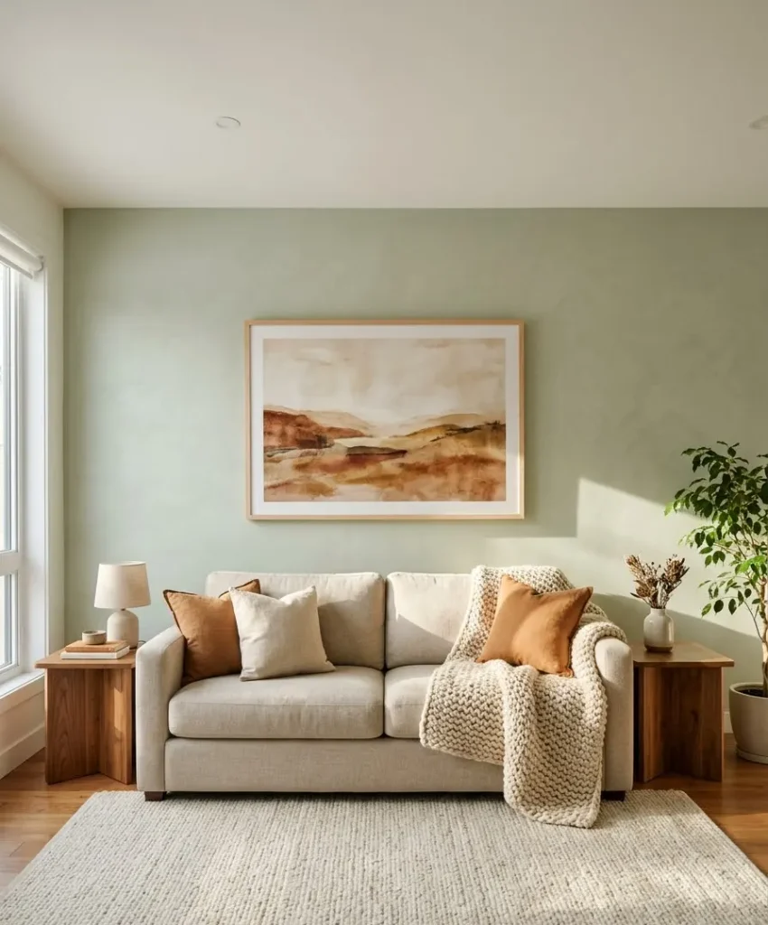The sofa wall