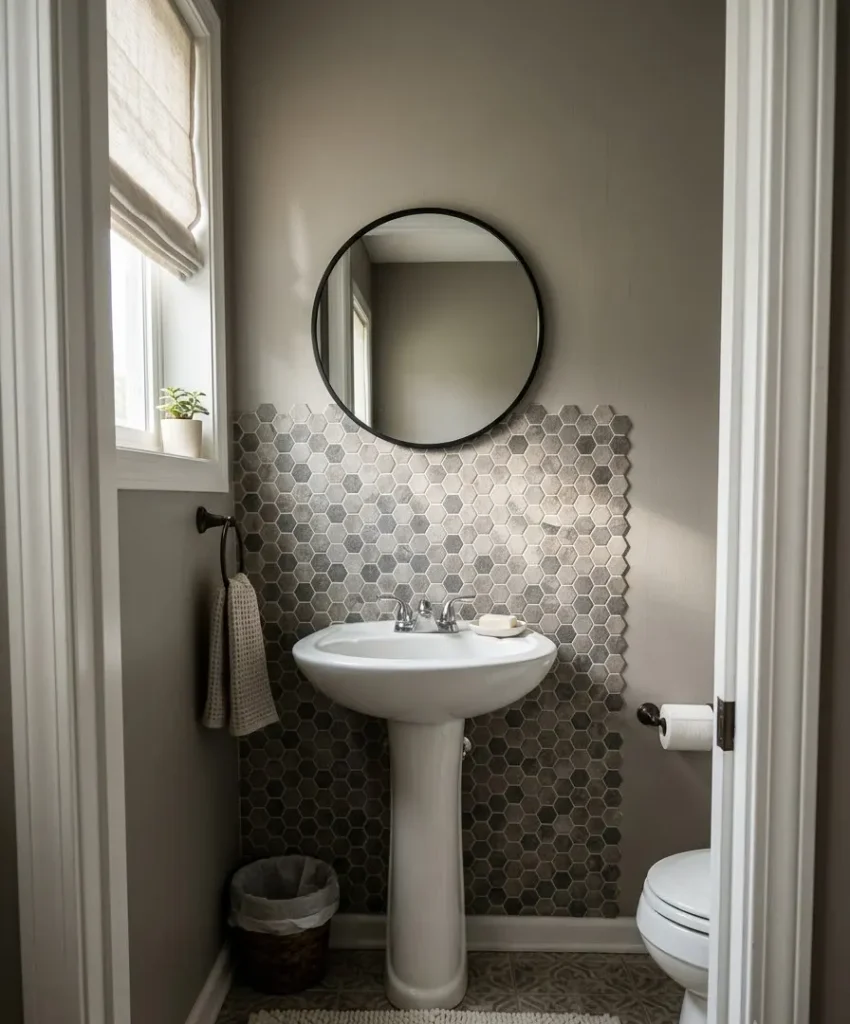 Try peel and stick tile