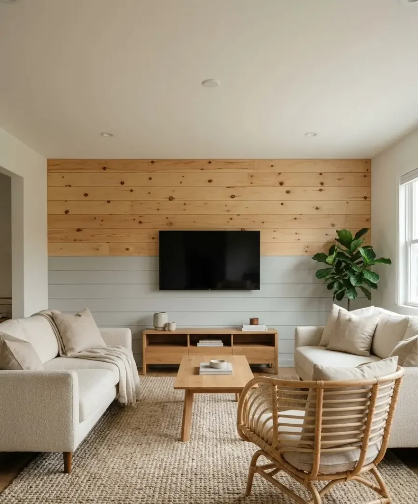 Two-tone shiplap