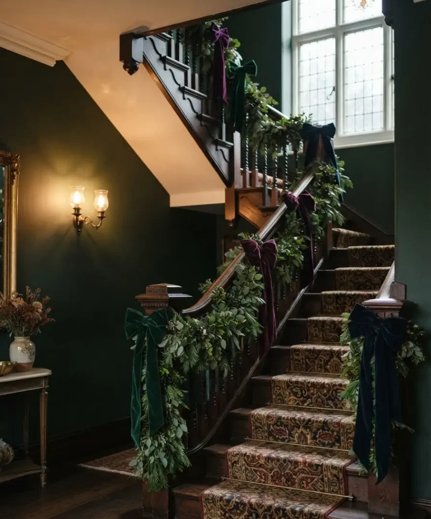 Velvet bows in jewel tones