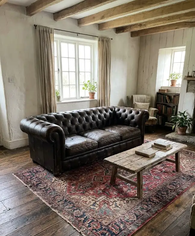 Vintage Persian rug