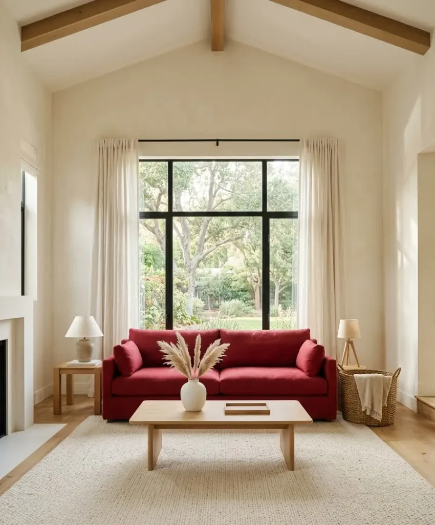 Warm white walls