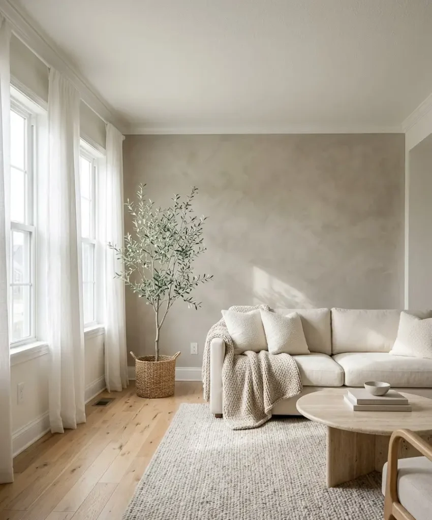 What a subtle accent wall actually means