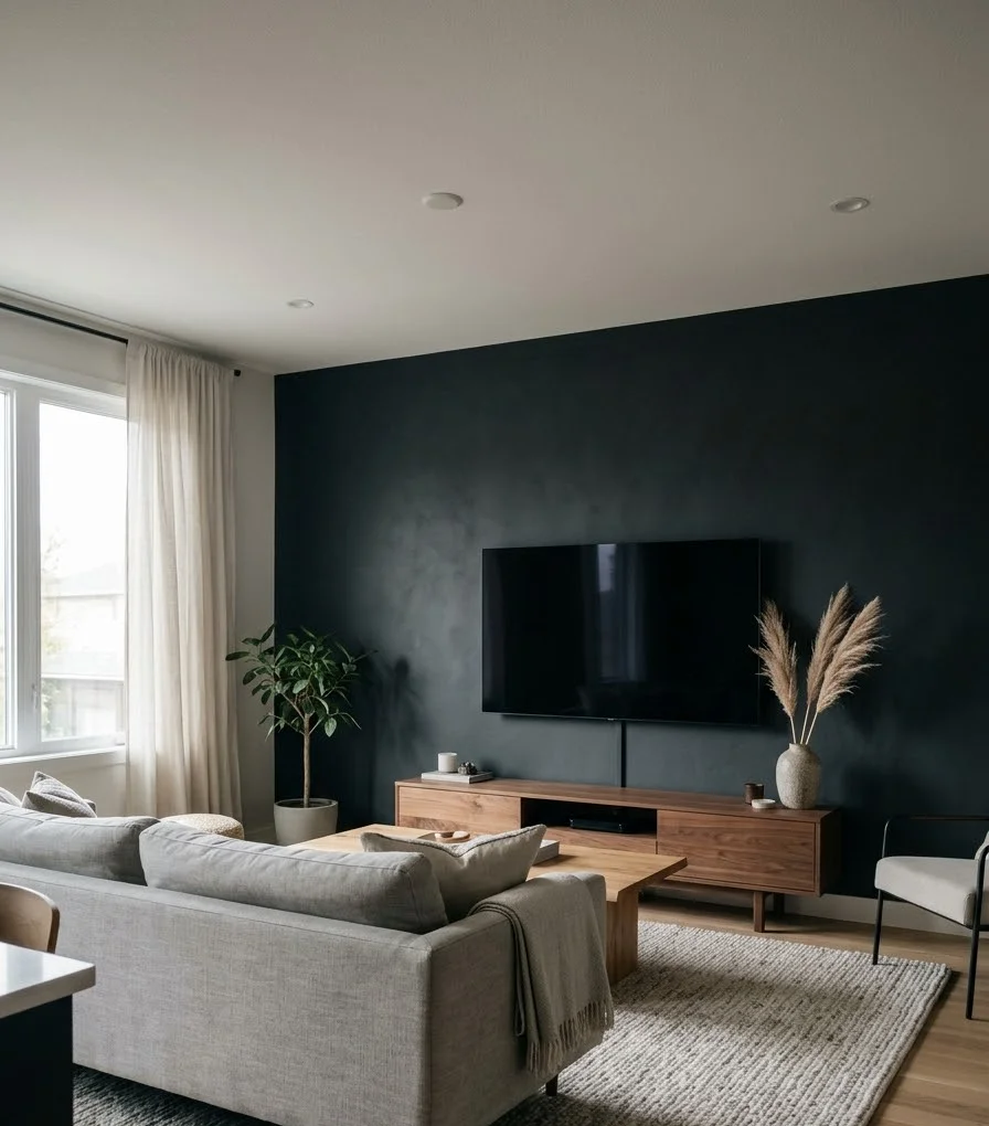 Why a dark wall makes your TV