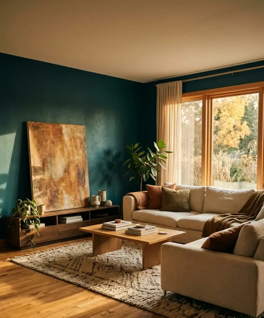 Why dark teal works so