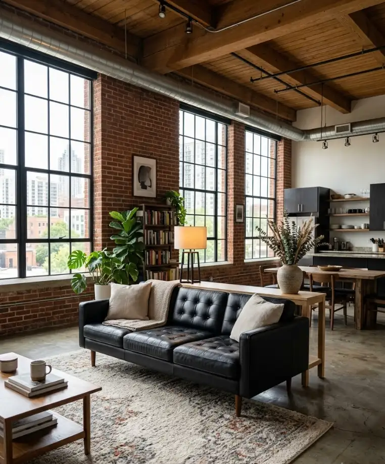 ating the couch in the room
