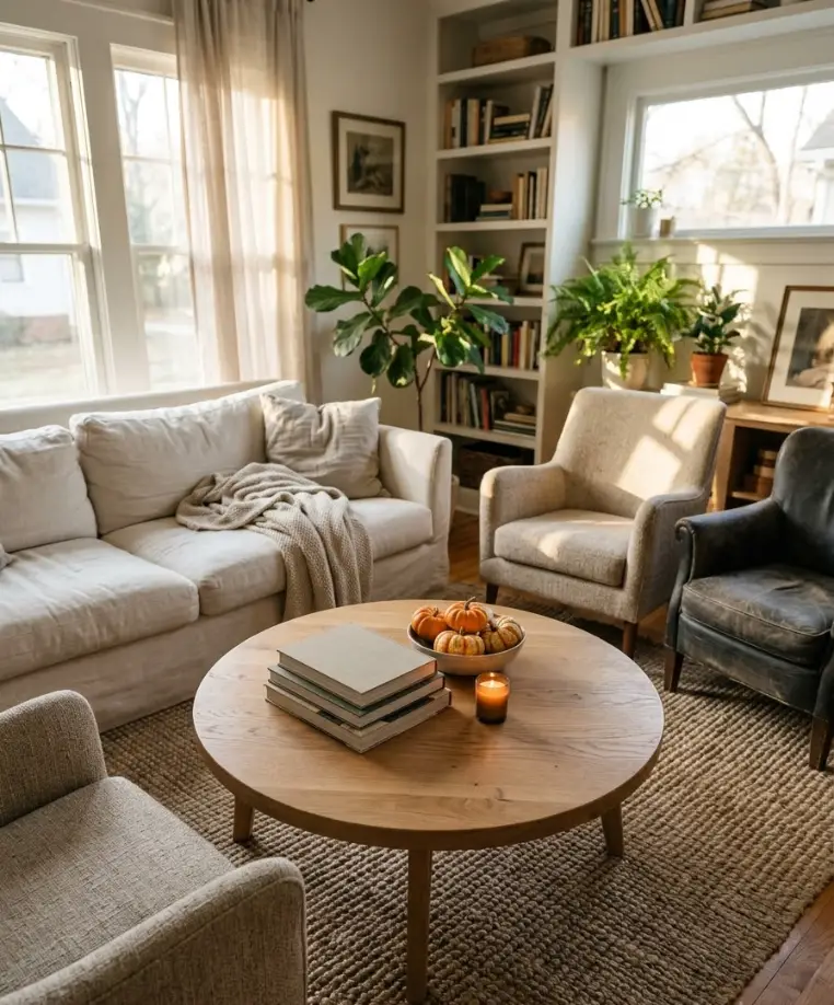  coffee table styled for company