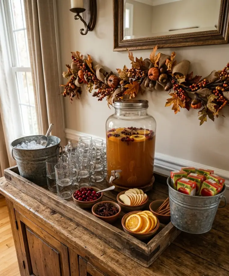 drinks station
