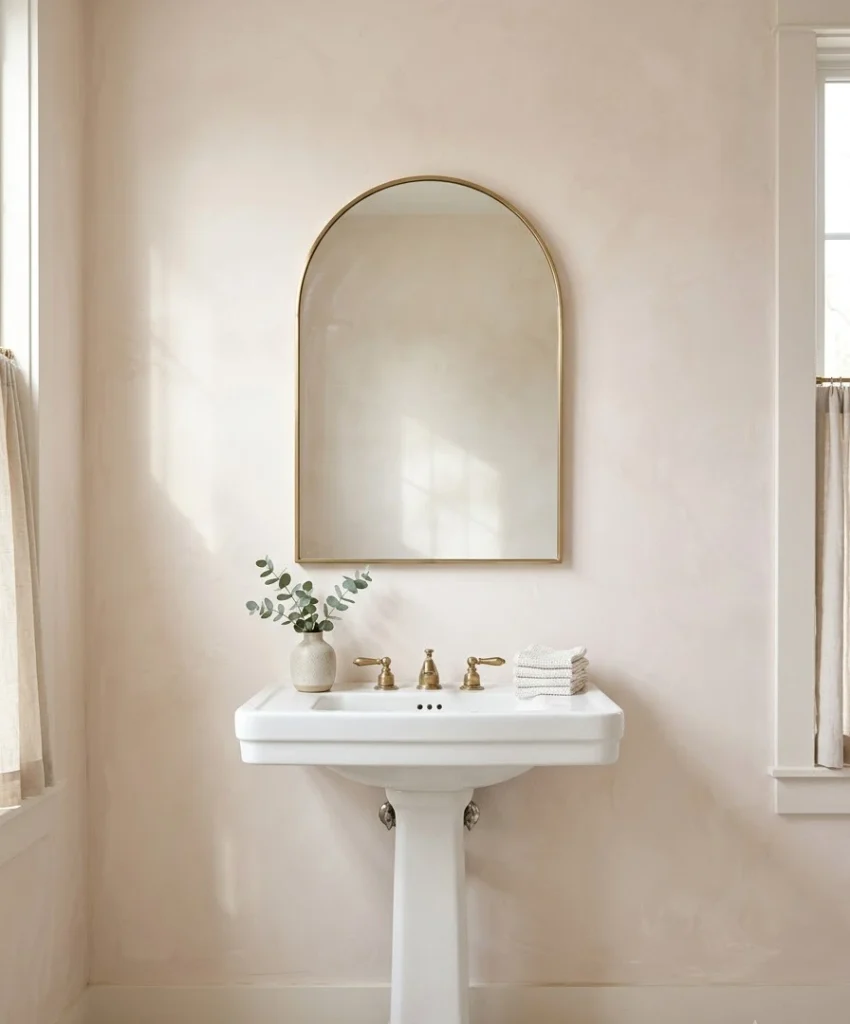 n arched mirror