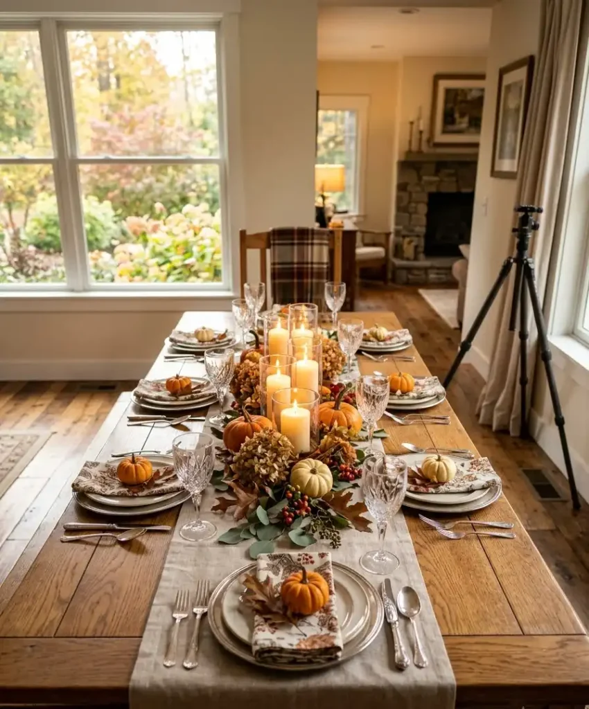 photographing your table