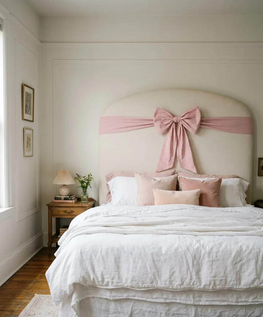pink-and-white striped