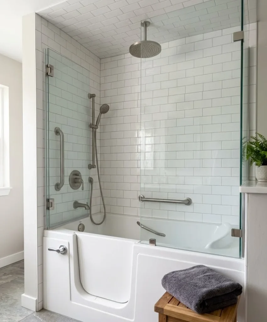  showerhead swap you can undo