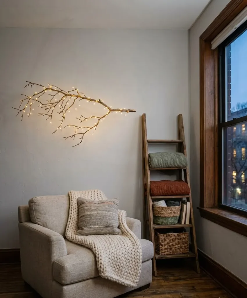 to decorate without touching a wall