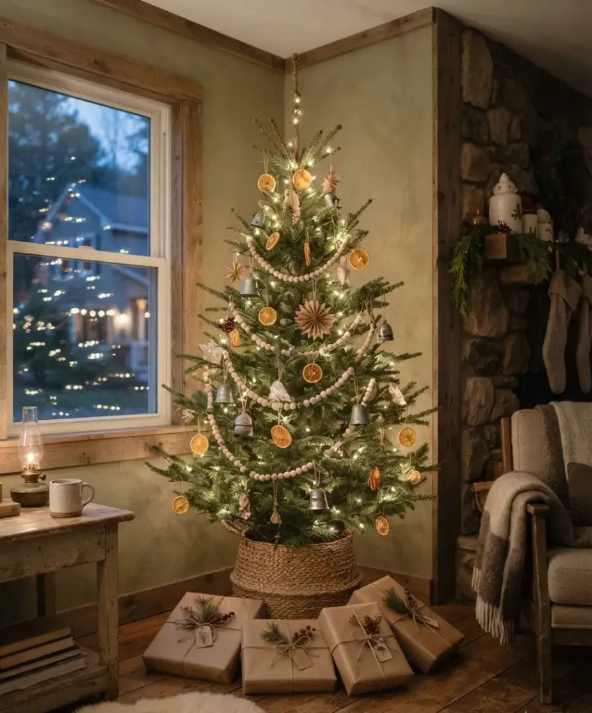 tree with a farmhouse backbone